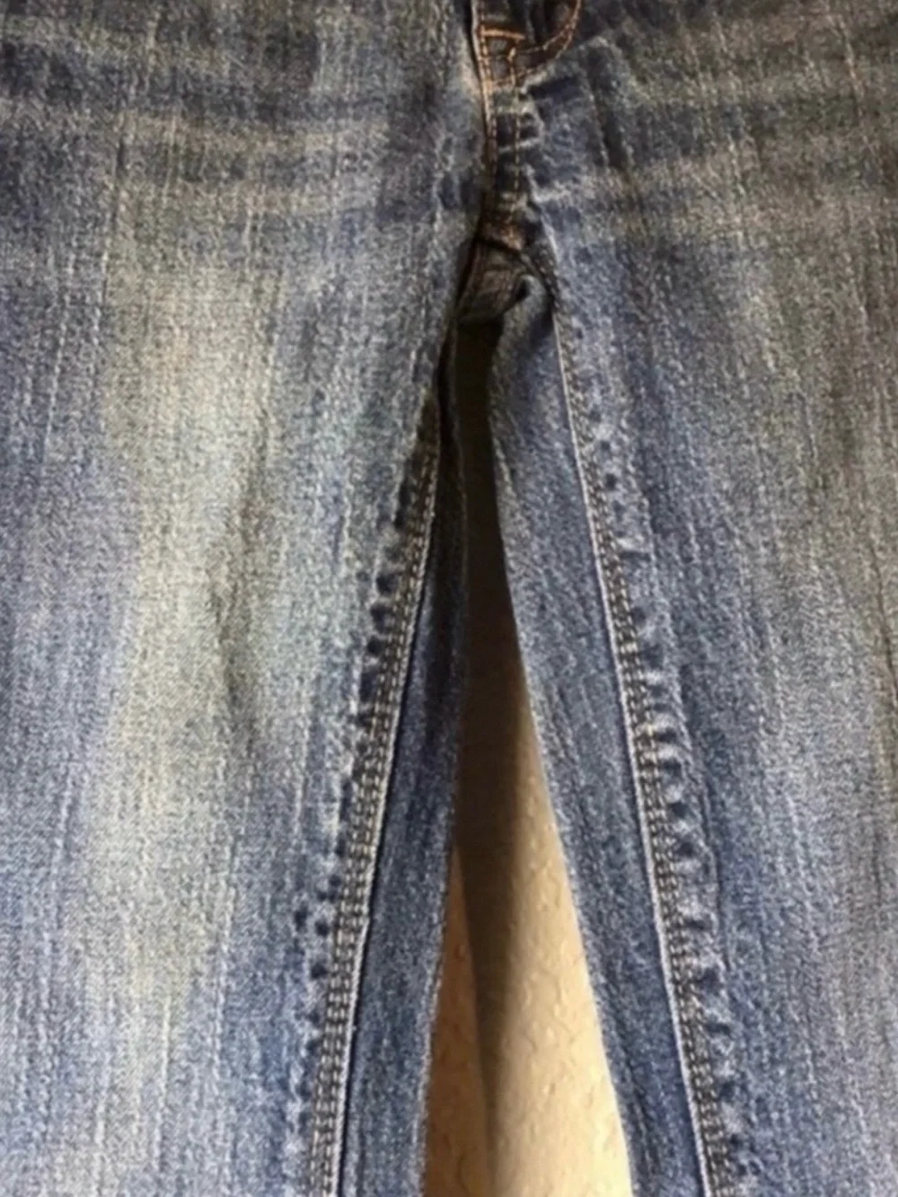 Cherokee Jeans Girls Denim Casual Y2K Distressed Straight Leg Blue Jeans Girls 7
